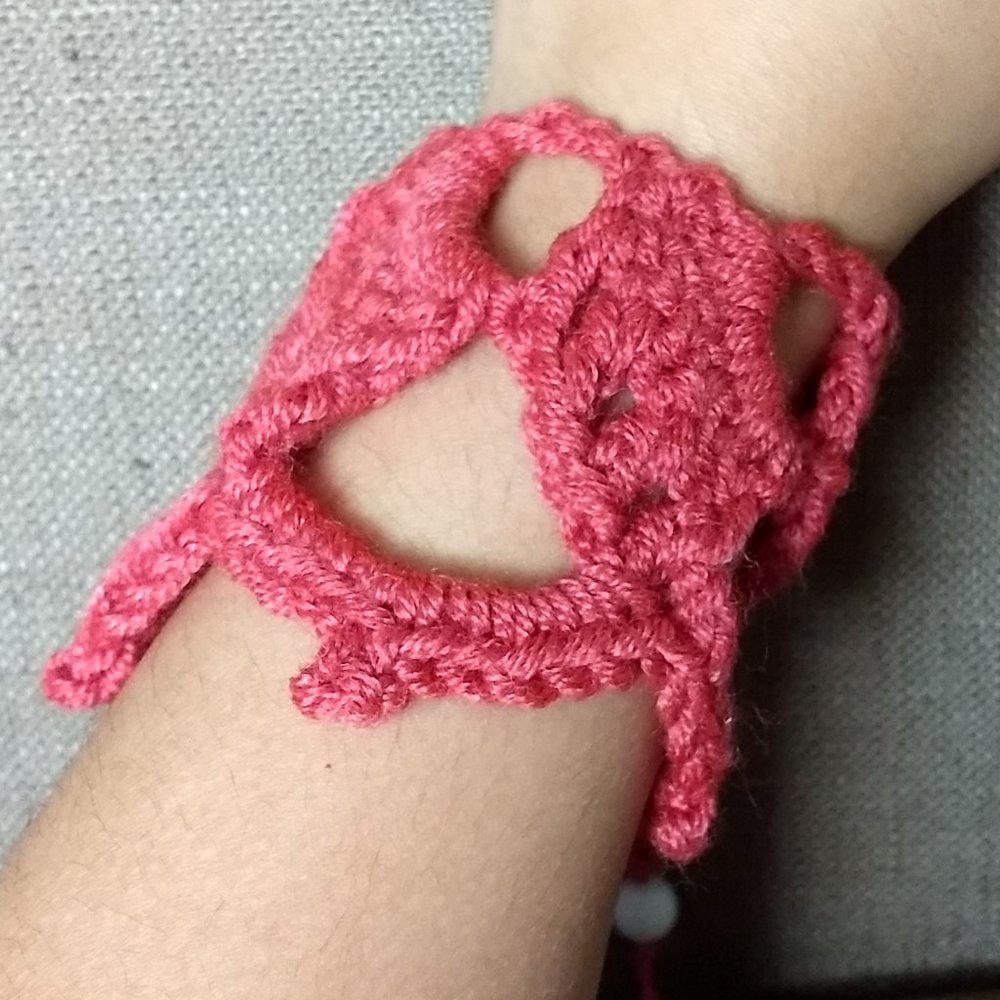 Maeve Crochet Cuff Bracelet